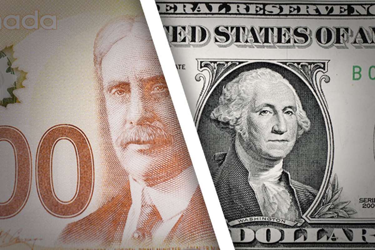 Канадский доллар и доллар сша